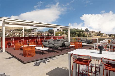 fondazione fendi rinoceros ristorant|Rhinoceros rooftop bar and restaurant in Rome .